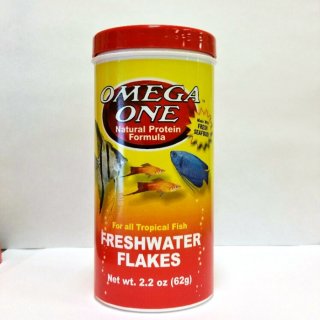 Omega One Freshwater Flakes 2.2 oz.