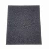 3” black 20 ppi poret foam - 15 1/2" x 18 1/4” sheet