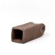 Medium pleco cave square brown