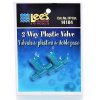 Lee's 2-Way Plastic Valve - 2 Pack