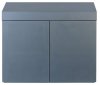 ADA Wood Cabinet 90 (90x45cm) Metallic Silver
