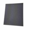 3” black 30 ppi poret foam - 15 1/2" x 18 1/4” sheet