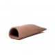 Medium pleco cave - D-shape brown