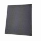 3” black 30 ppi poret foam - 15 1/2" x 18 1/4” sheet