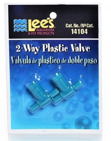 Lee's 2-Way Plastic Valve - 2 Pack
