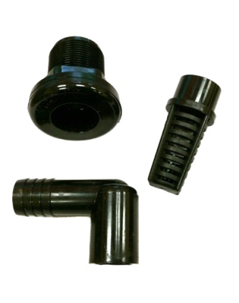Slip Bulkhead Fitting Kit 3/4"
