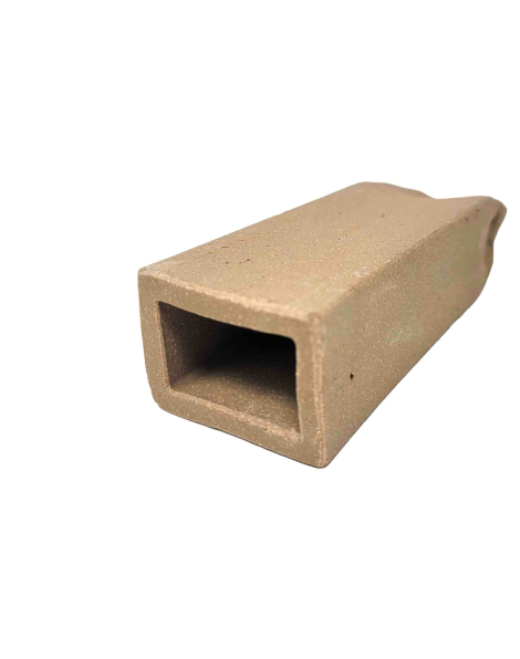 Medium pleco cave rectangular beige