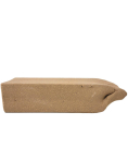 Medium pleco cave rectangular beige