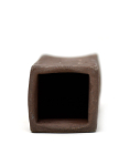 Medium pleco cave square brown