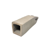 Small pleco cave square beige
