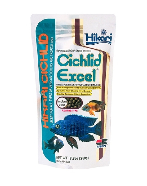 Hikari Cichlid Excel Medium 8.8oz.