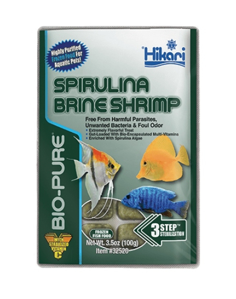 Hikari Frozen Spirulina Brine Shrimp 16 oz. - in store only