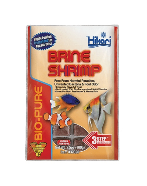 Hikari Frozen Brine Shrimp 3.5 oz. Cubes - in store only