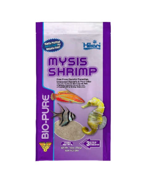Hikari Frozen Mysis Shrimp 16oz. Flatpack - in store only