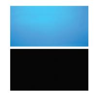 20" Black and Blue Background - 1ft