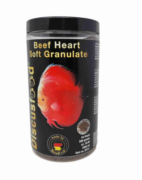 DF Beef Heart Soft Granulate 1.5mm 550g