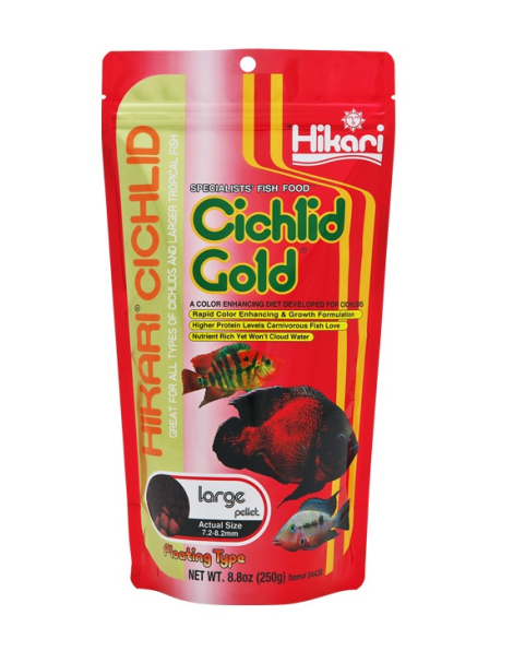 Hikari Cichlid Gold Large Pellets 8.8oz