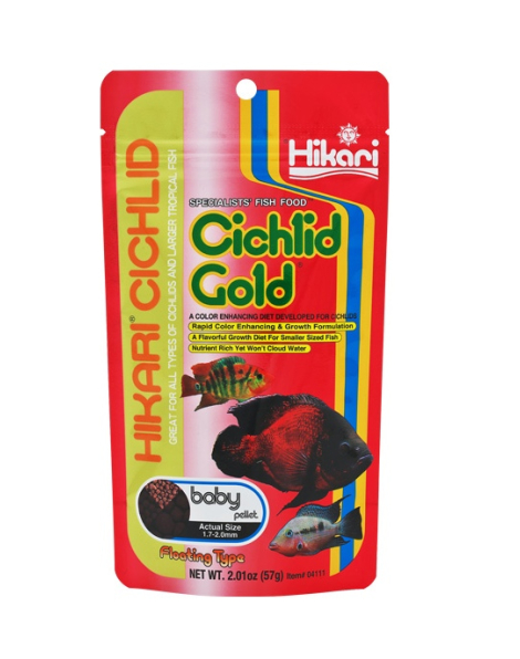 Hikari Cichlid Gold Baby Pellet 2oz