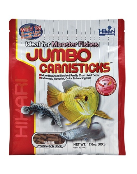 Hikari Jumbo Carnsticks 17.6 oz.