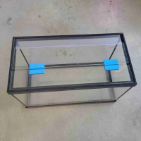 Glass Lid Hinges (1/8 inch Glass) - 2 Pack