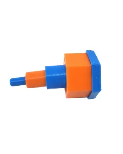 3D Printed Hexa-Drop Mini - Orange Shell
