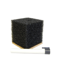 4" poret cube filter - 20 ppi