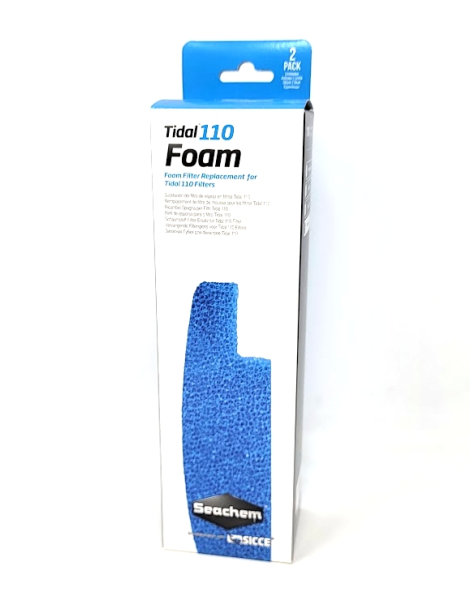 Seachem Foam 2 Pack for Tidal 110